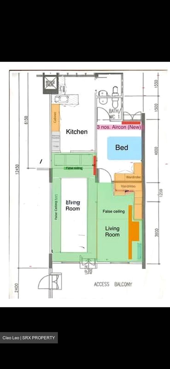 Blk 624 Ang Mo Kio Avenue 4 (Ang Mo Kio), HDB 3 Rooms #539605131